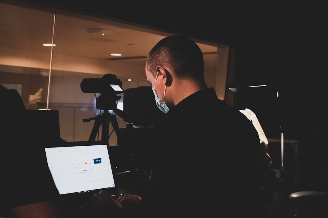 Editor reviewing a short news video format on a monitor